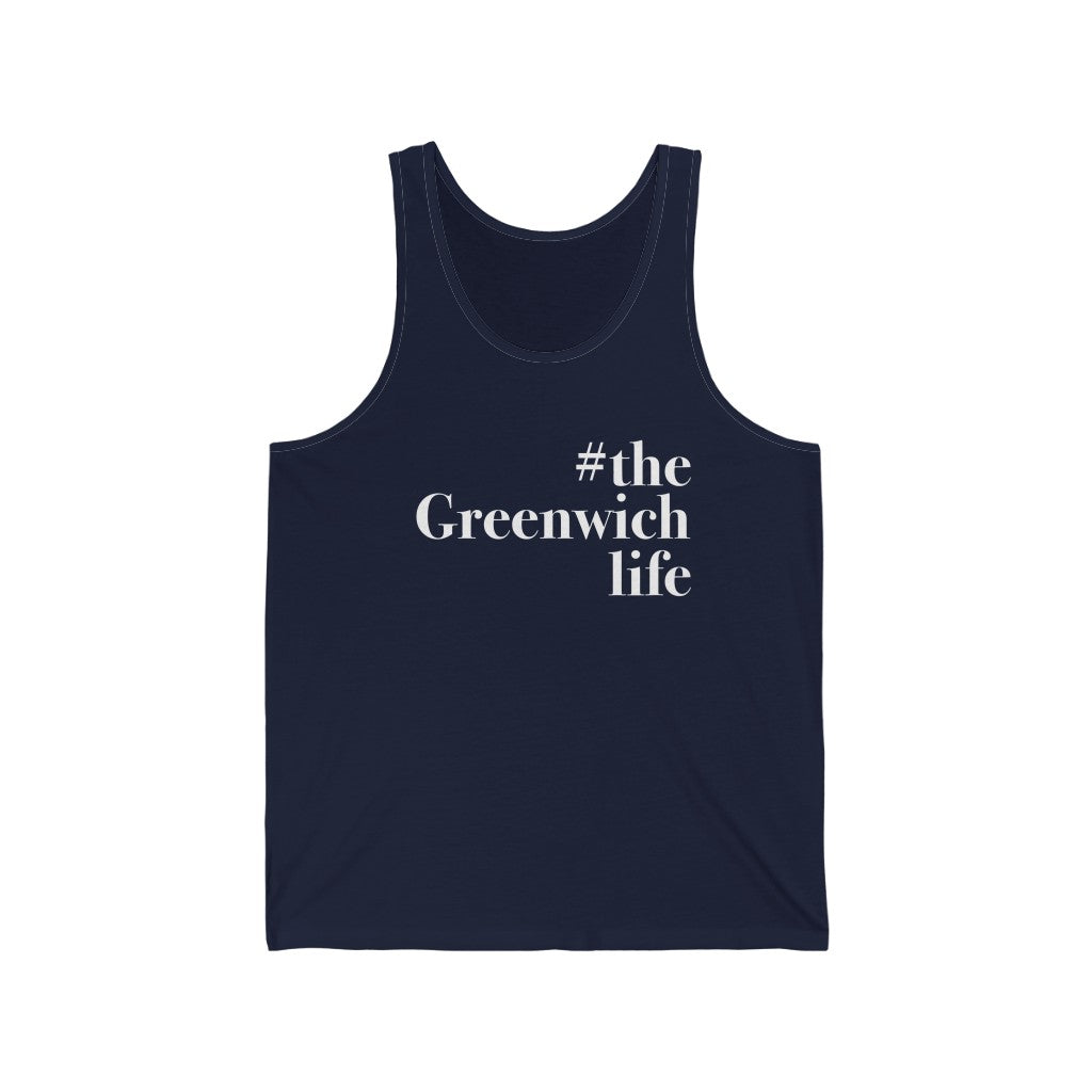 greenwich ct / connecticut unisex tank top shirt
#thegreenwichlife // greenwich ct unisex tank top shirt // finding connecticut
