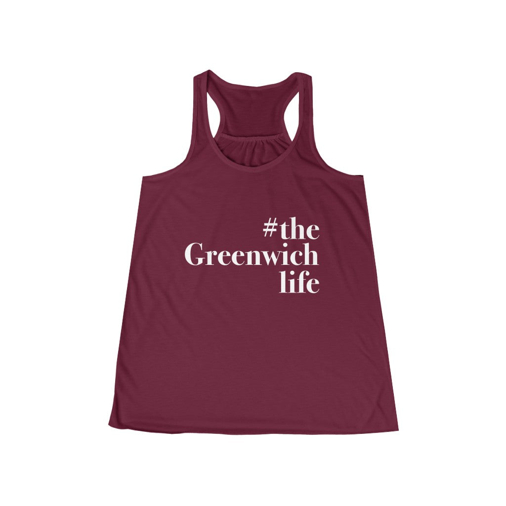 greenwich ct / connecticut women's tank top shirt 
#thegreenwichlife // greenwich ct unisex womens flowy tank top shirt  // finding connecticut