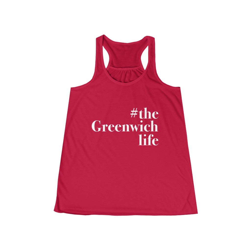 greenwich ct / connecticut tank top shirt 
#thegreenwichlife // greenwich ct unisex womens flowy tank top shirt  // finding connecticut