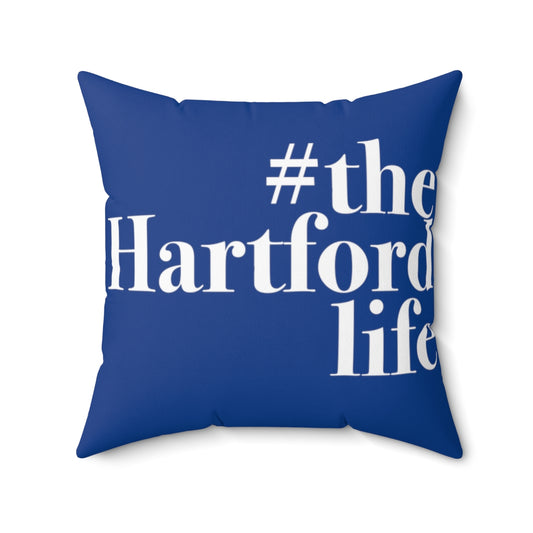 #thehartfordlife // hartford ct blue pillow // finding connecticut