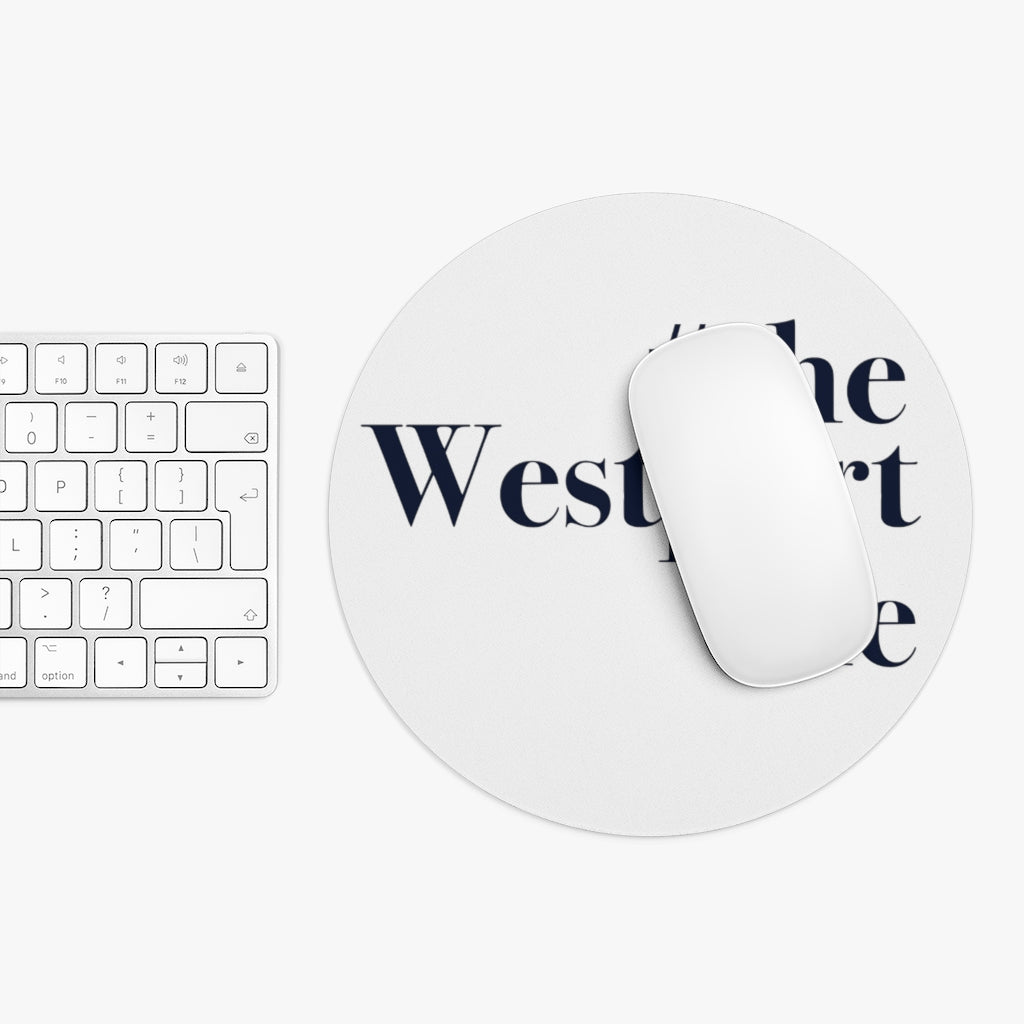 #thewestportlife Mousepad Do you live the #thewestportlife? Living the #thewestportlife is a lifestyle and proudly show it off the world that your beach of choice is Compo Beach and you support the local lifestyle. Free USA shipping on all products. Proceeds of this collection goes to help grow Finding Westport and Finding Connecticut’s brand.