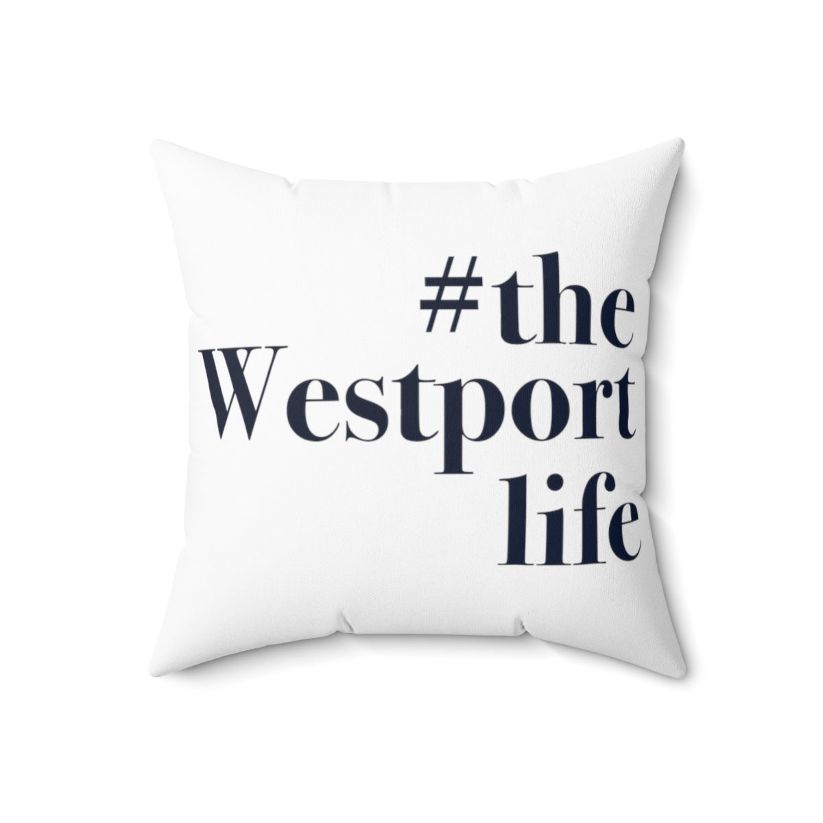 #thewestportlife Canvas Tote Bag Do you live the #thewestportlife? Living the #thewestportlife is a lifestyle and proudly show it off the world that your beach of choice is Compo Beach and you support the local lifestyle. Free USA shipping on all products. Proceeds of this collection goes to help grow Finding Westport and Finding Connecticut’s brand.