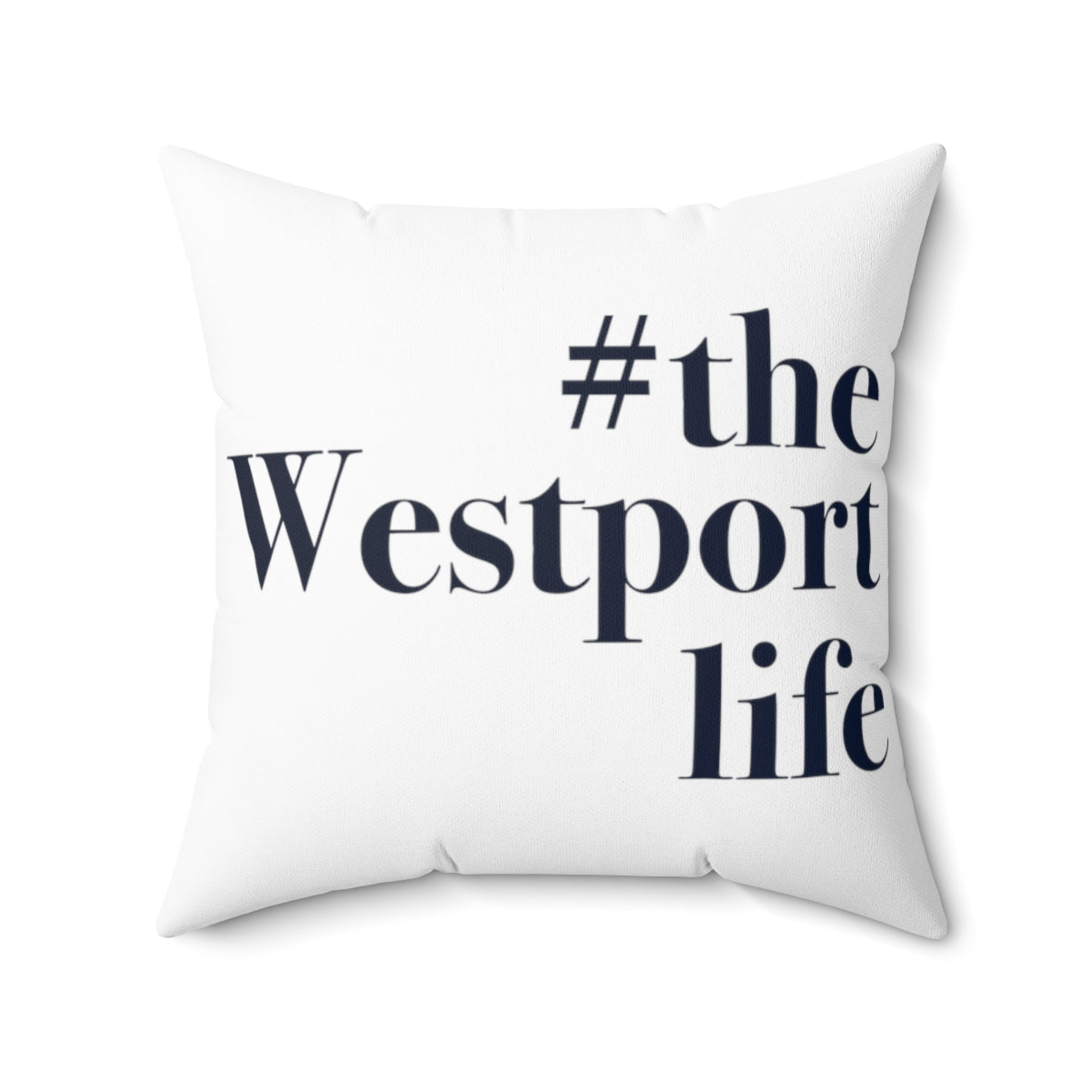 #thewestportlife Canvas Tote Bag Do you live the #thewestportlife? Living the #thewestportlife is a lifestyle and proudly show it off the world that your beach of choice is Compo Beach and you support the local lifestyle. Free USA shipping on all products. Proceeds of this collection goes to help grow Finding Westport and Finding Connecticut’s brand.