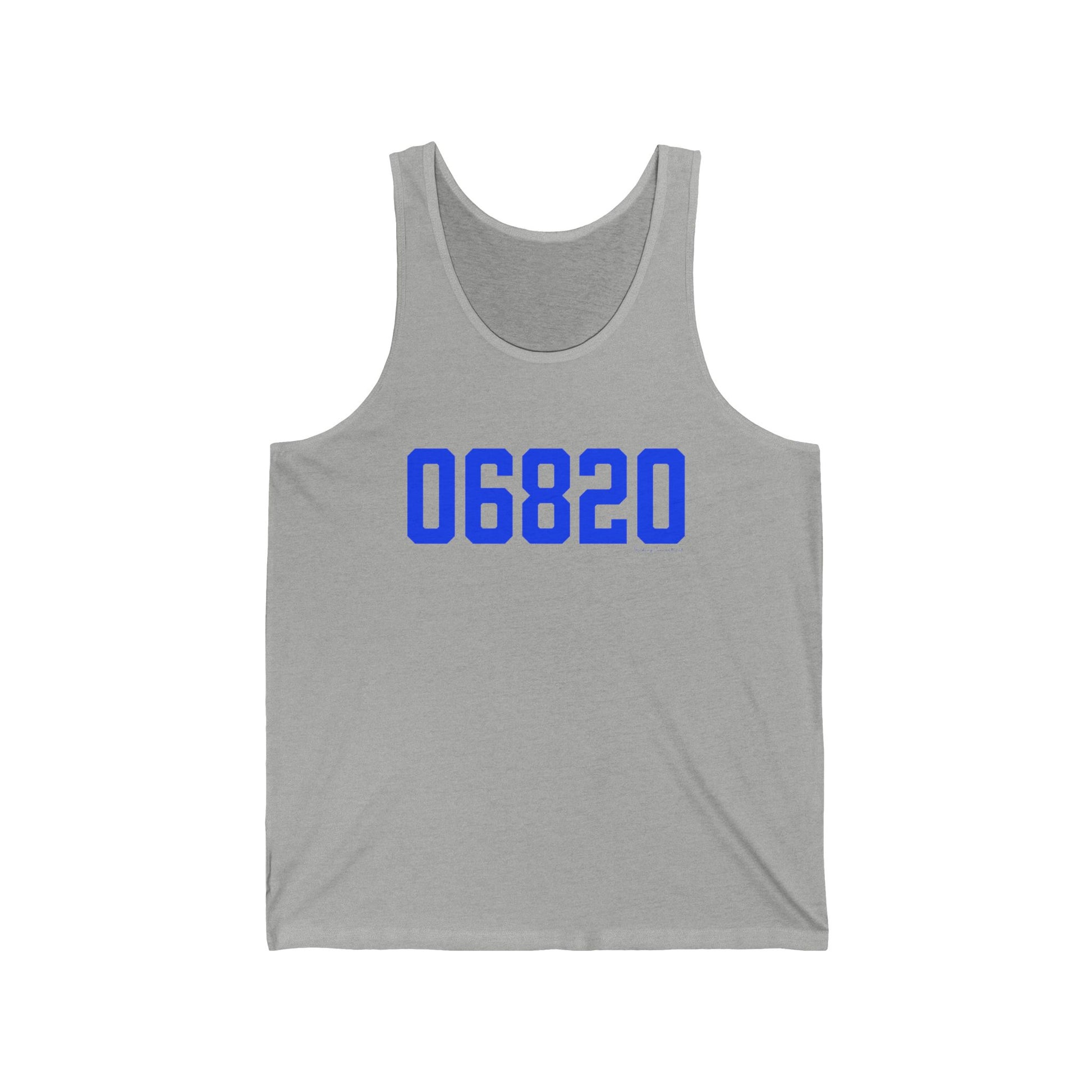 06820 - Darien Connecticut Zip Code // darien connecticut unisex tank top // finding connecticut 