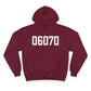 06070 - Simsbury CT Zip Code unisex champion hoodie sweatshirt  finding connecticut 