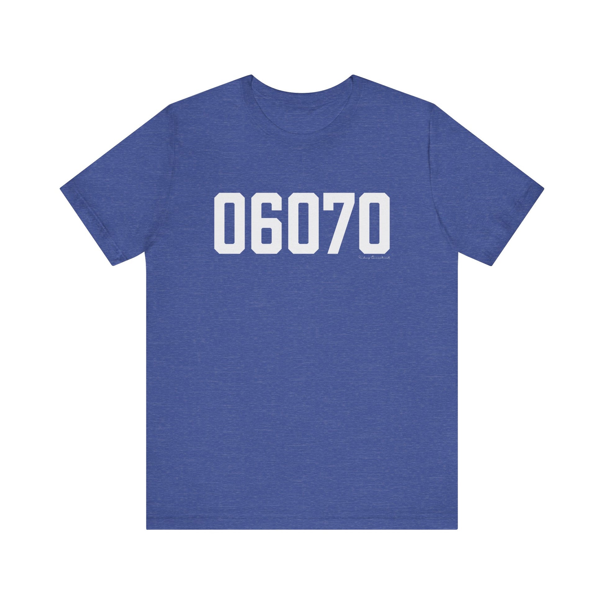 06070 - Simsbury CT Zip Code unisex t shirt //  finding connecticut 