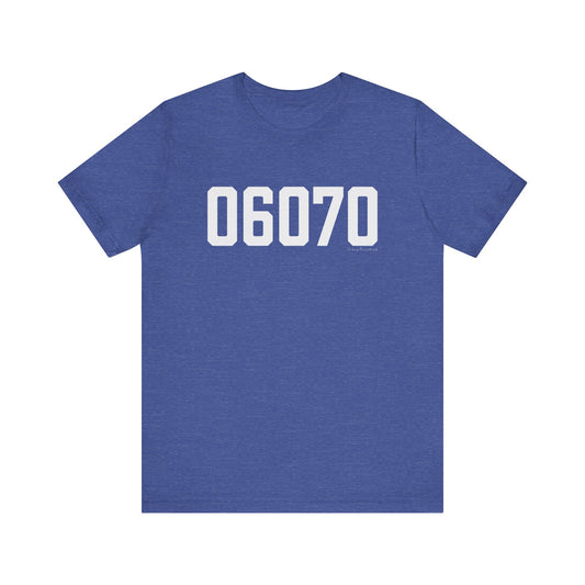 06070 - Simsbury CT Zip Code unisex t shirt //  finding connecticut 