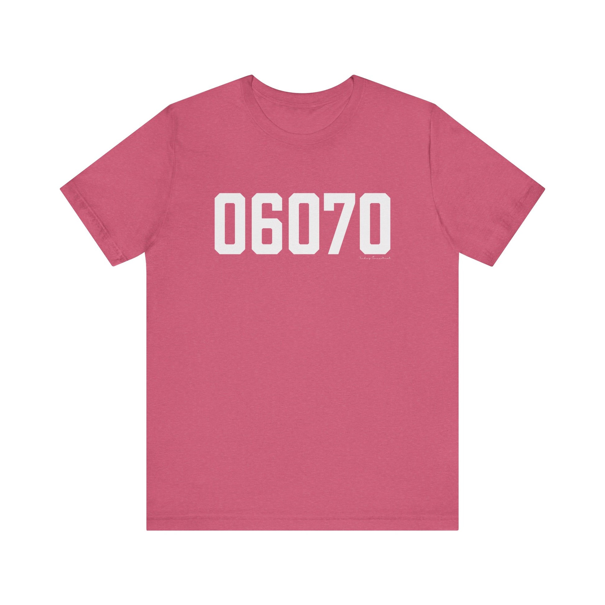 06070 - Simsbury CT Zip Code unisex t shirt //  finding connecticut 