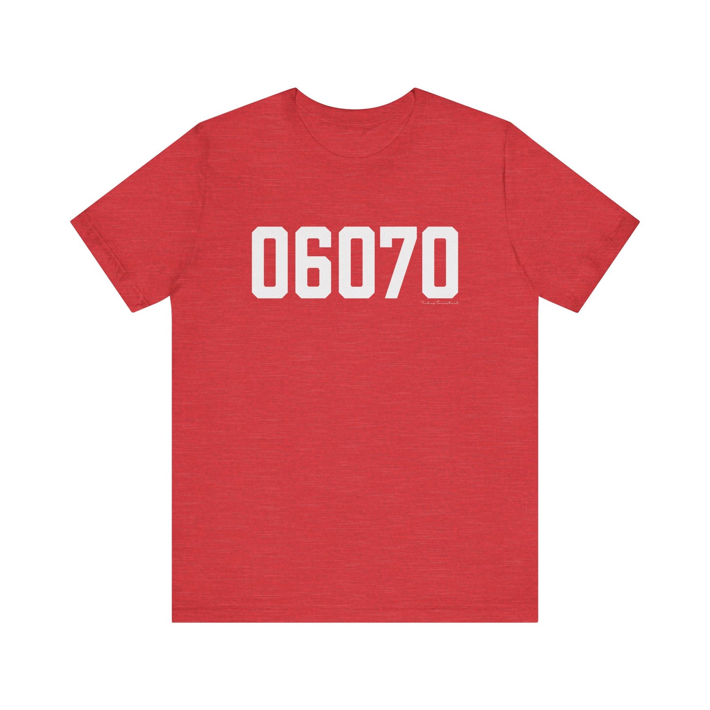 06070 - Simsbury CT Zip Code unisex t shirt //  finding connecticut 