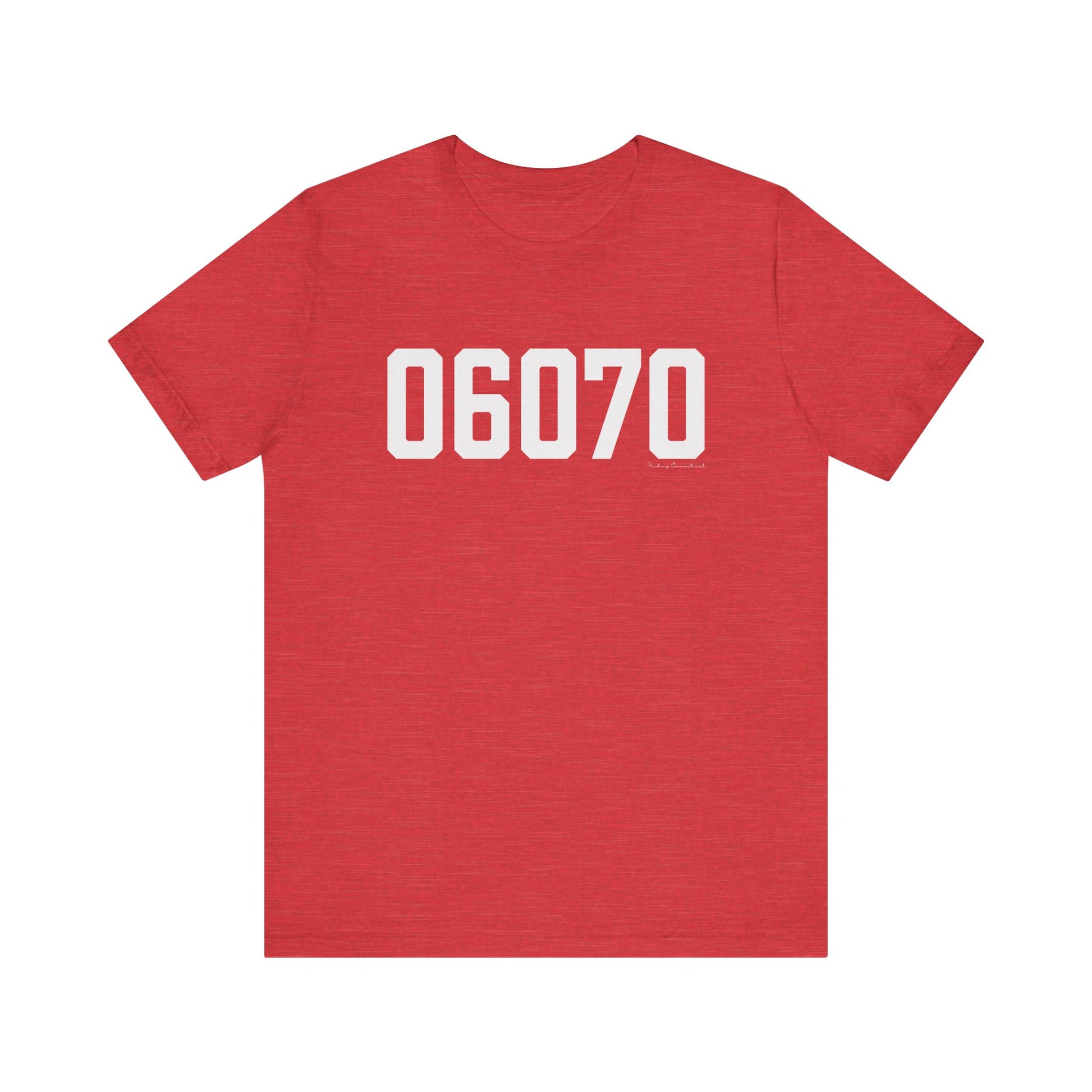 06070 - Simsbury CT Zip Code unisex t shirt //  finding connecticut 