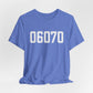 06070 - Simsbury CT Zip Code unisex t shirt //  finding connecticut 