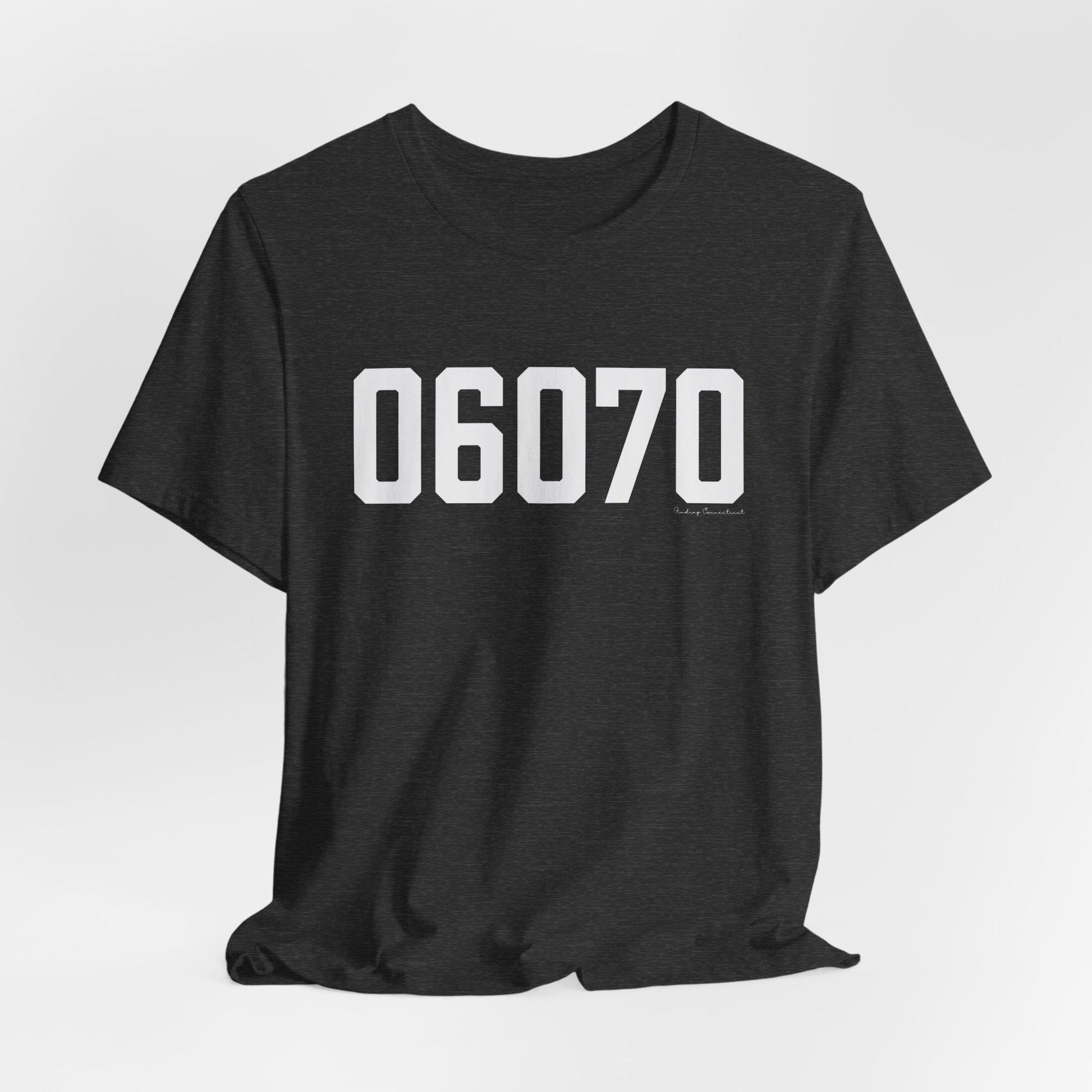 06070 - Simsbury CT Zip Code unisex t shirt //  finding connecticut 