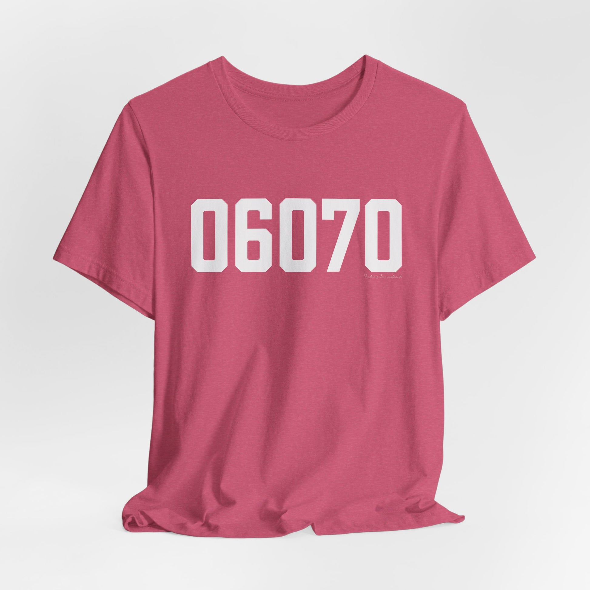 06070 - Simsbury CT Zip Code unisex t shirt //  finding connecticut 