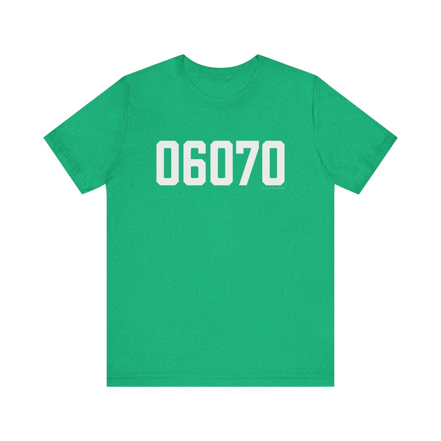 06070 - Simsbury CT Zip Code unisex t shirt //  finding connecticut 