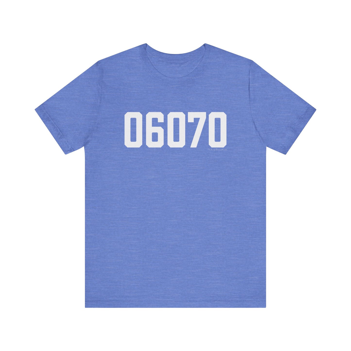 06070 - Simsbury CT Zip Code unisex t shirt //  finding connecticut 
