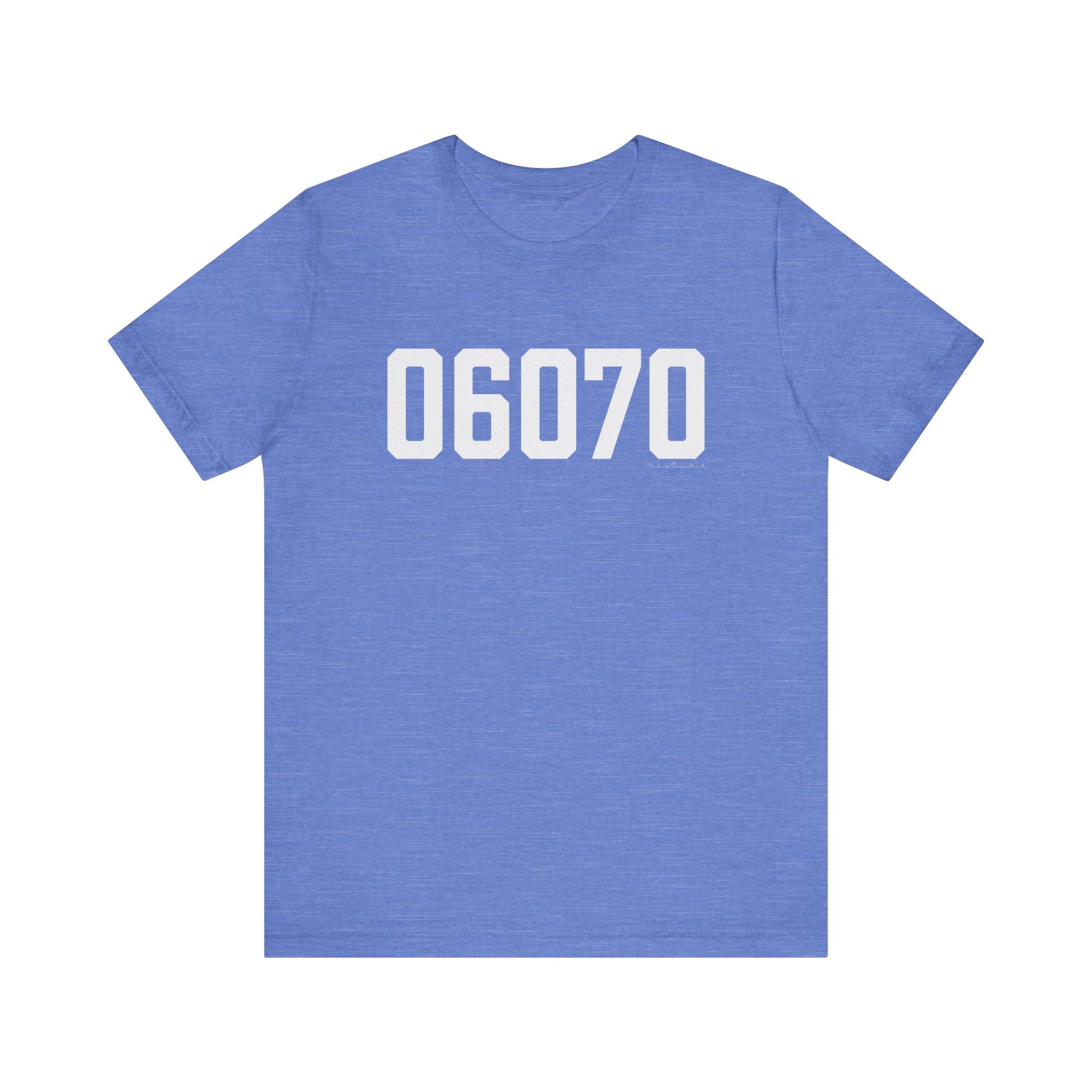 06070 - Simsbury CT Zip Code unisex t shirt //  finding connecticut 