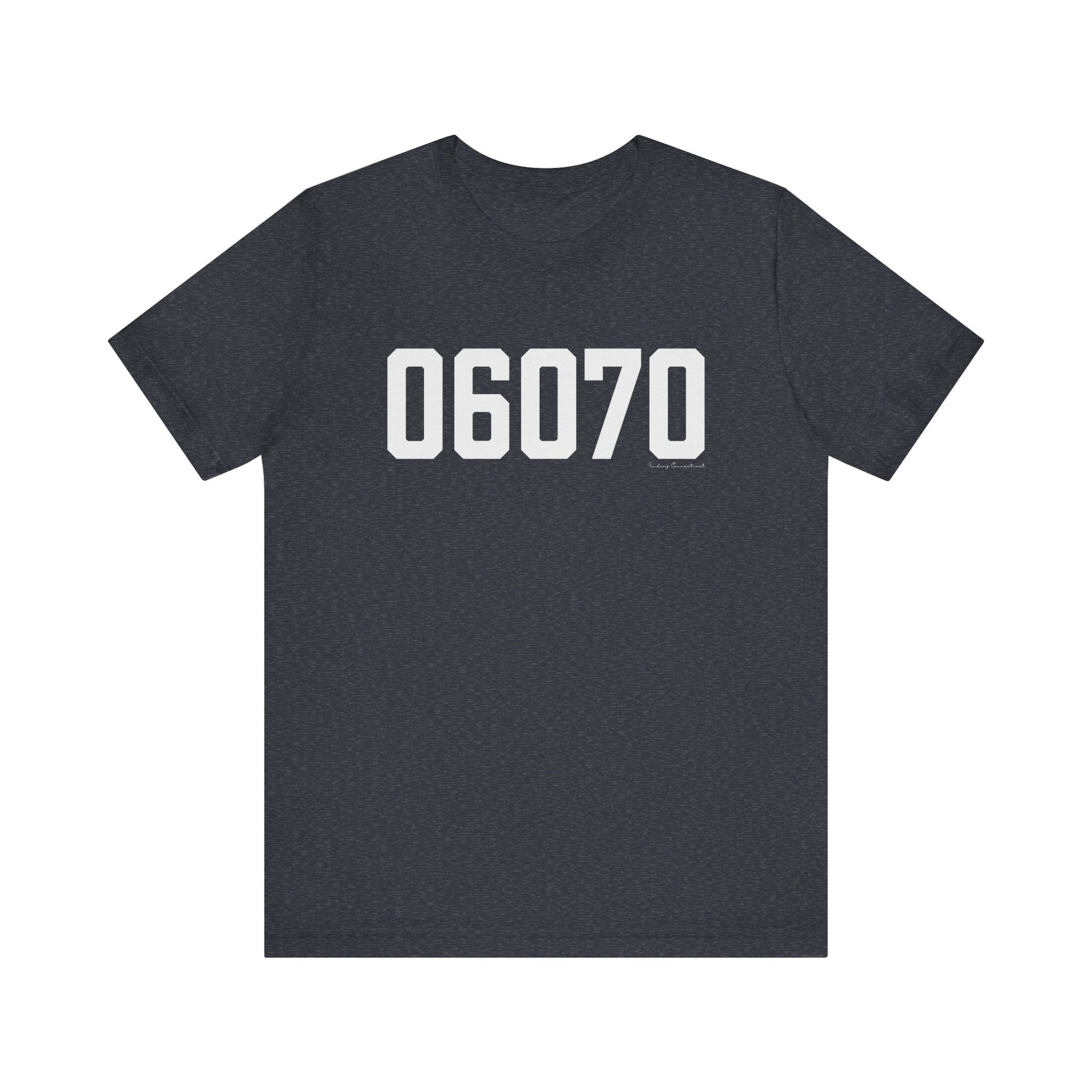 06070 - Simsbury CT Zip Code unisex t shirt //  finding connecticut 