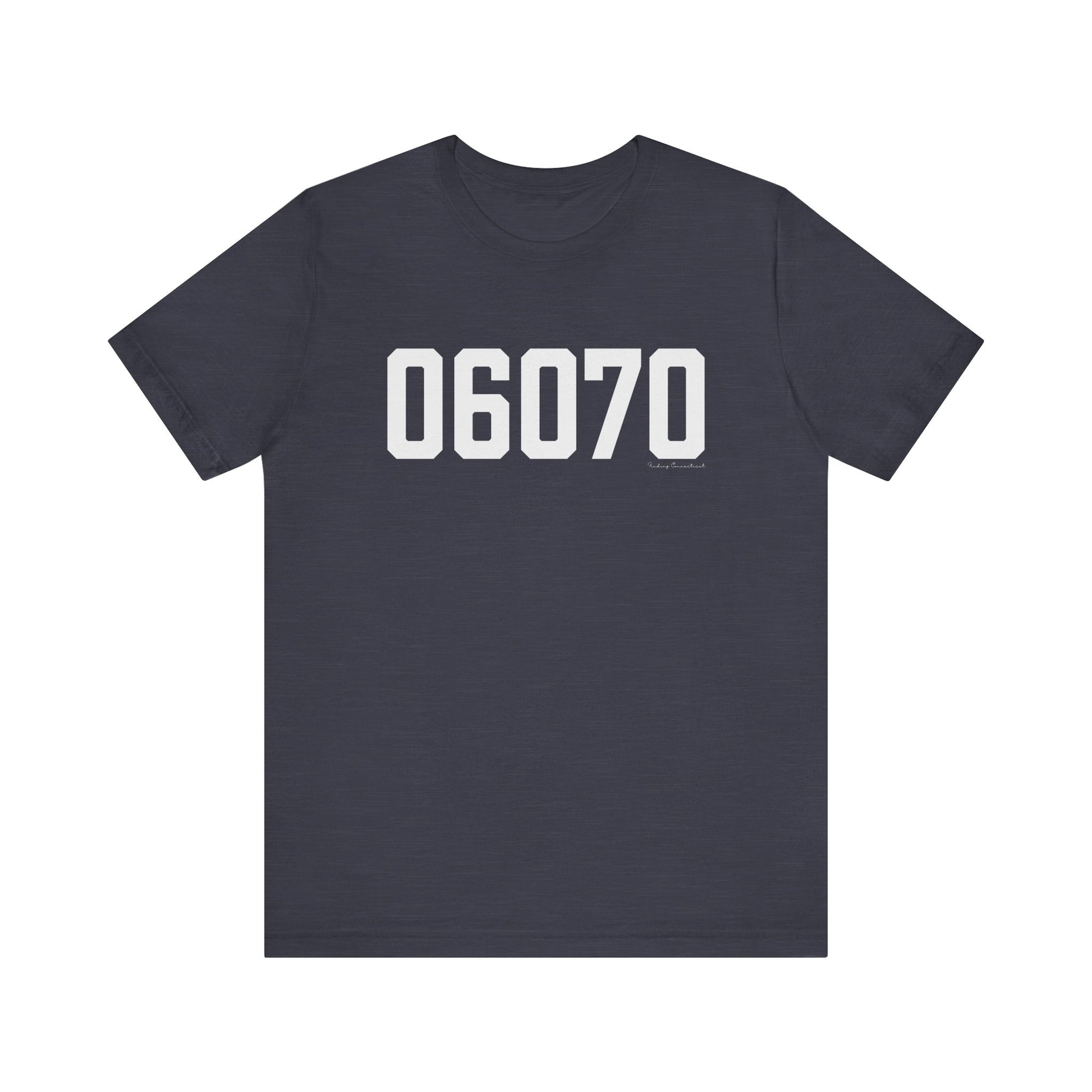 06070 - Simsbury CT Zip Code unisex t shirt //  finding connecticut 