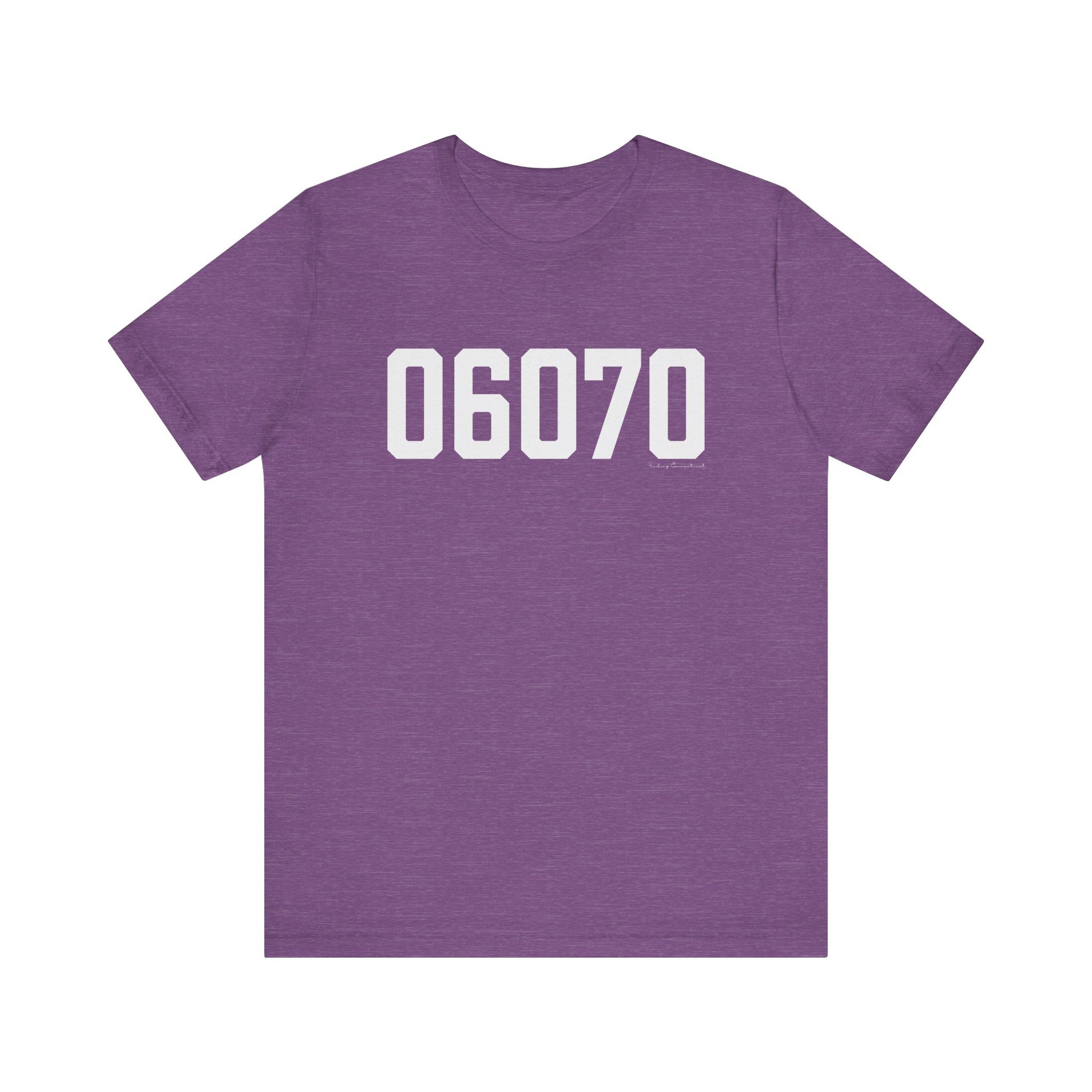 06070 - Simsbury CT Zip Code unisex t shirt //  finding connecticut 