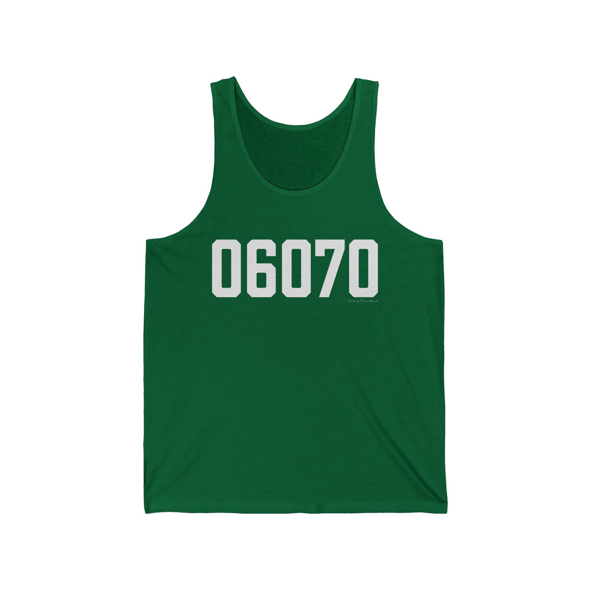 06070 - Simsbury CT Zip Code unisex tank top /  finding connecticut  1 