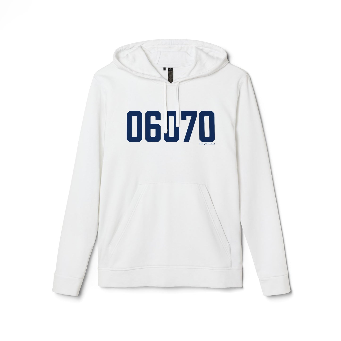 06070 - Simsbury Connecticut Zip Code adidas Unisex Fleece Hoodie // finding connecticut 
