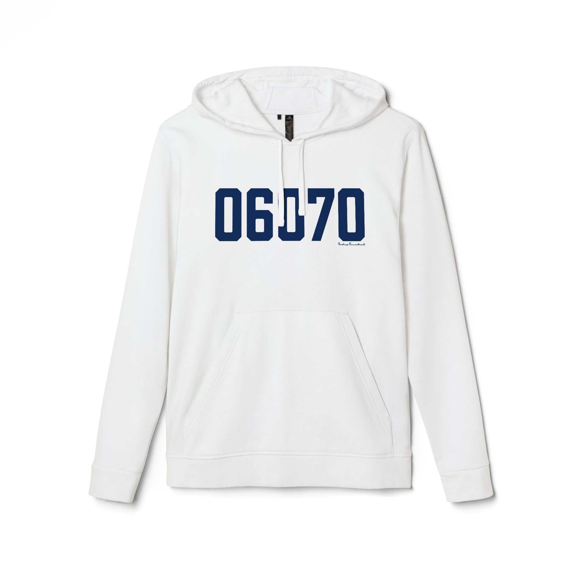06070 - Simsbury Connecticut Zip Code adidas Unisex Fleece Hoodie // finding connecticut 