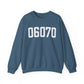 06070 - Simsbury Connecticut Zip Code // simsbury ct unisex sweatshirts // finding connecticut 