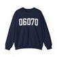 06070 - Simsbury Connecticut Zip Code // simsbury ct unisex sweatshirts // finding connecticut 