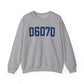 06070 - Simsbury Connecticut Zip Code unisex sweatshirt   // finding connecticut 