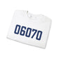 06070 - Simsbury Connecticut Zip Code unisex sweatshirt   // finding connecticut 