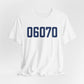 06070 - Simsbury Connecticut Zip Code unisex t shirt  // finding connecticut 