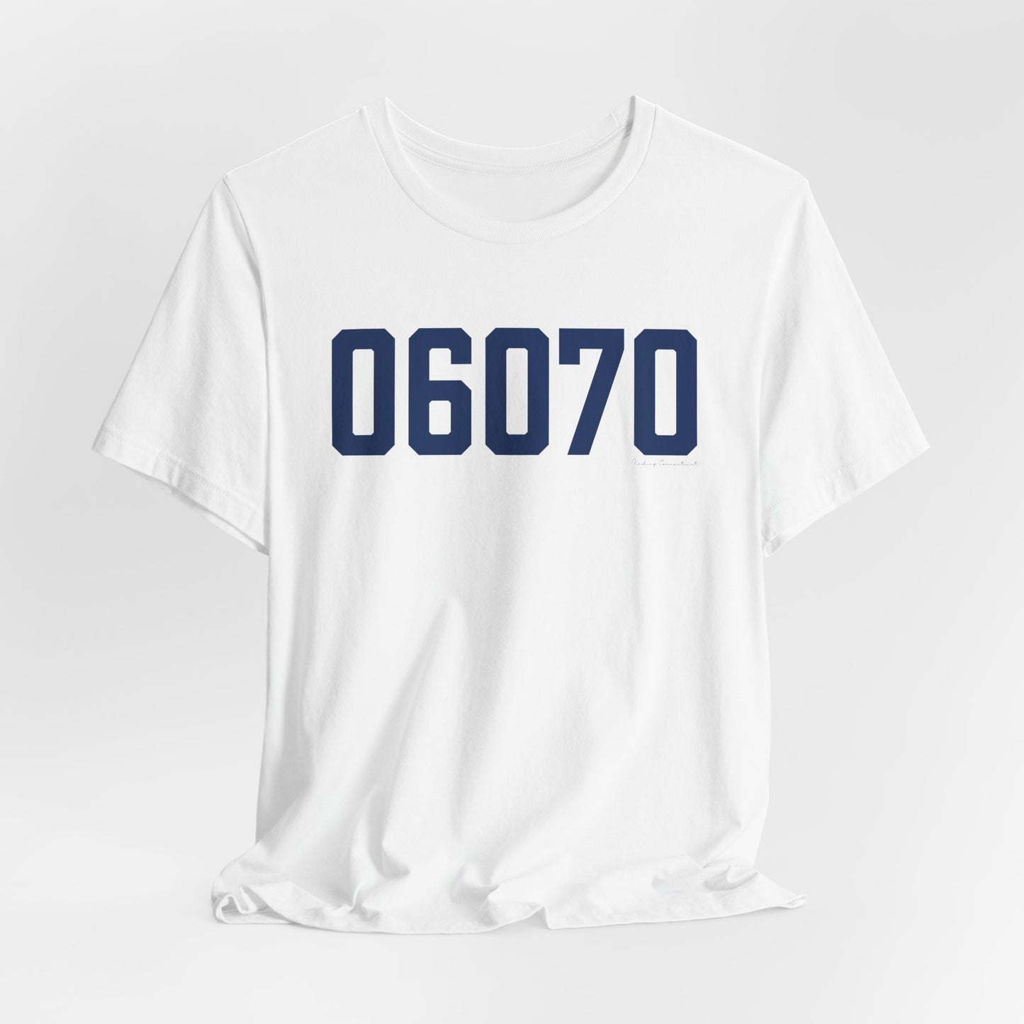 06070 - Simsbury Connecticut Zip Code unisex t shirt  // finding connecticut 