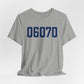 06070 - Simsbury Connecticut Zip Code unisex t shirt  // finding connecticut 