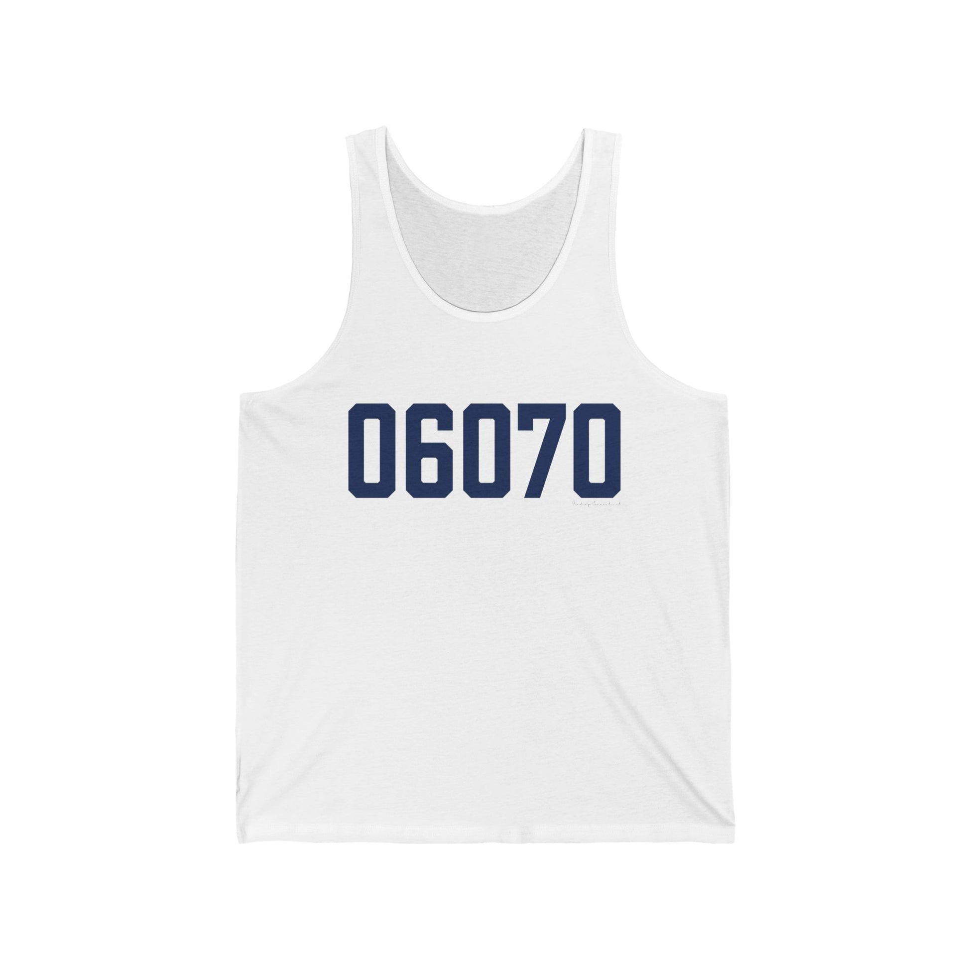 06070 - Simsbury Connecticut Zip Code unisex tank top shirt  finding connecticut 