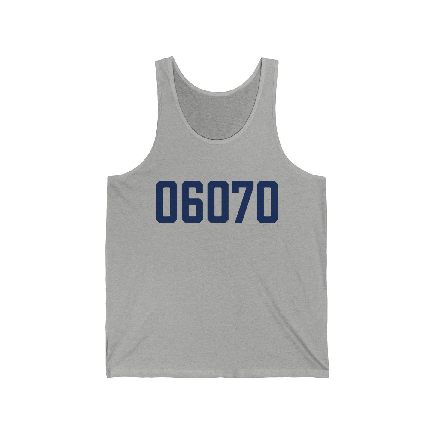 06070 - Simsbury Connecticut Zip Code unisex tank top shirt  finding connecticut 