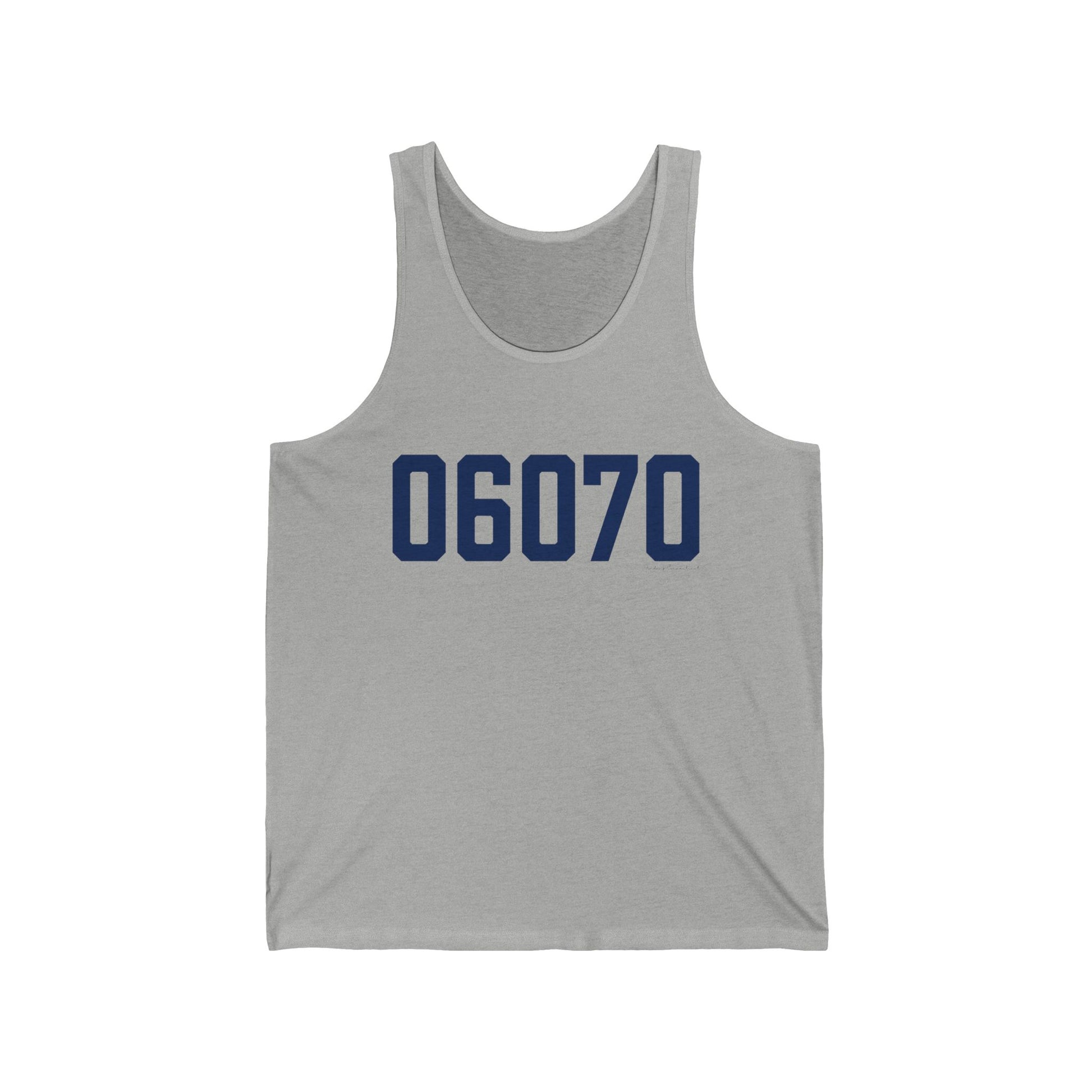 06070 - Simsbury Connecticut Zip Code unisex tank top shirt  finding connecticut 