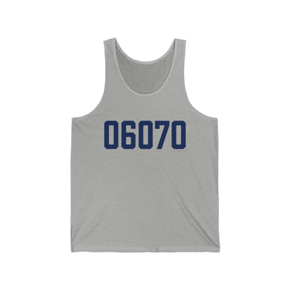 06070 - Simsbury Connecticut Zip Code unisex tank top shirt  finding connecticut 