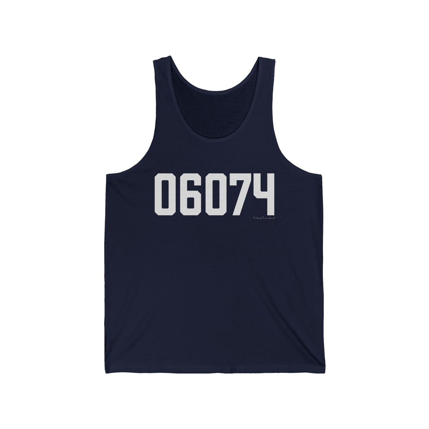 06074 - South Windsor CT Zip Code // South Windsor CT unisex tank top shirt // finding connecticut
