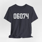 06074 - South Windsor CT Zip Code // South windsor CT unisex t shirts // finding connecticut 