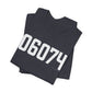 06074 - South Windsor CT Zip Code // South windsor CT unisex t shirts // finding connecticut 