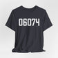 06074 - South Windsor CT Zip Code // South windsor CT unisex t shirts // finding connecticut 