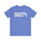 06074 - South Windsor CT Zip Code // South windsor CT unisex t shirts // finding connecticut 