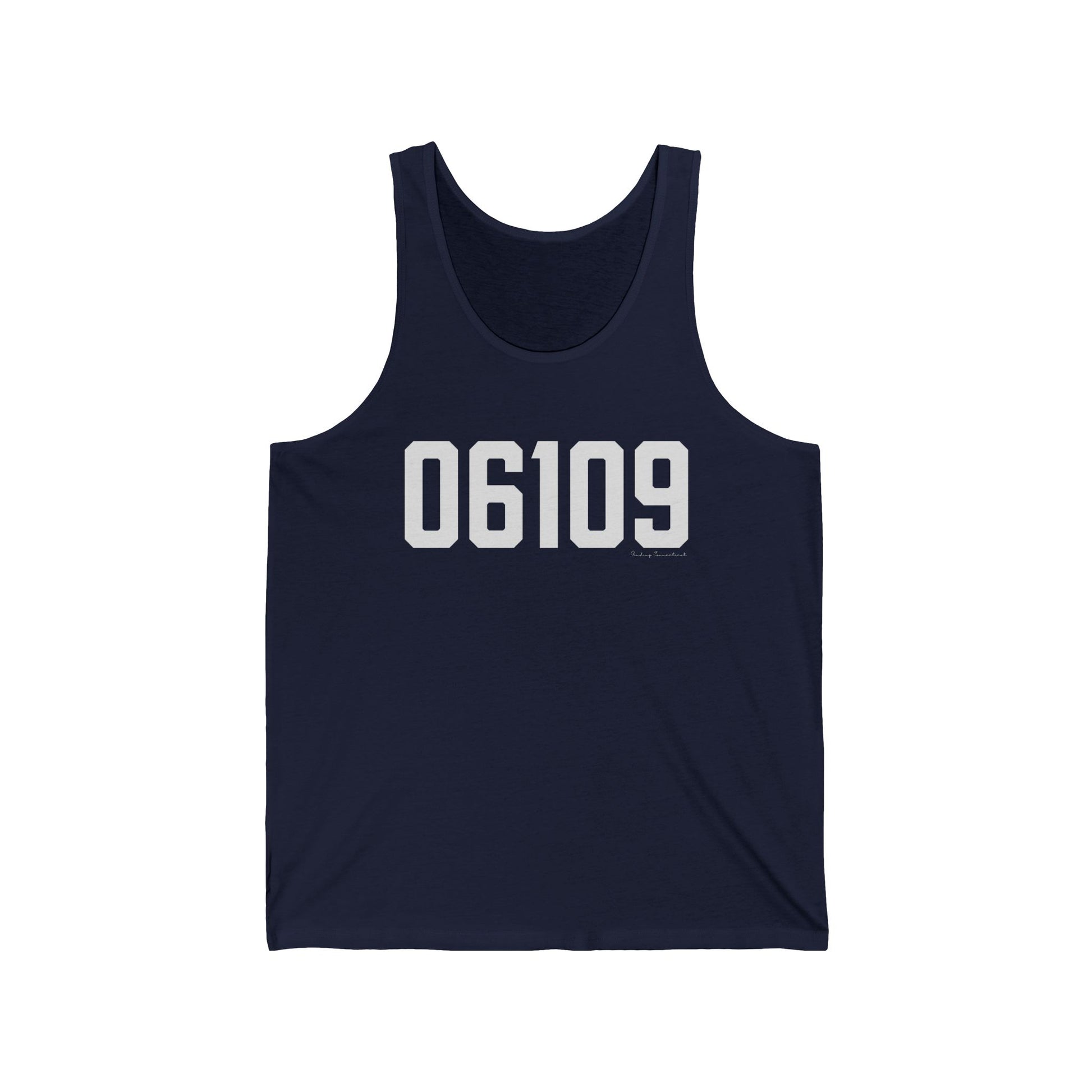 06109 - Wethersfield CT Zip Code // wethersfield CT unisex tank top shirt // finding connecticut