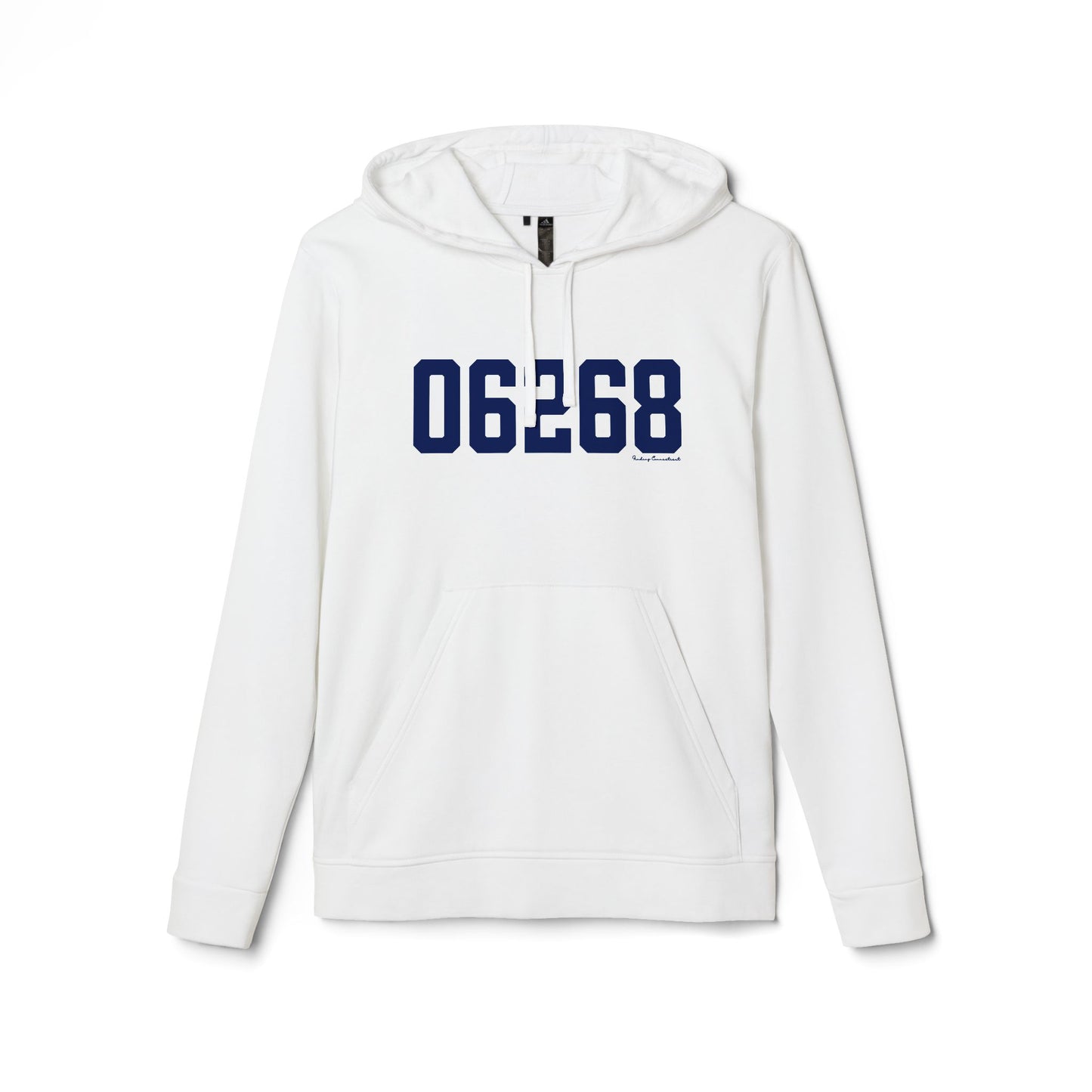 06268 - Mansfield CT Zip Code // mansfield Connecticut adidas unisex hoodie sweatshirt// finding connecticut 