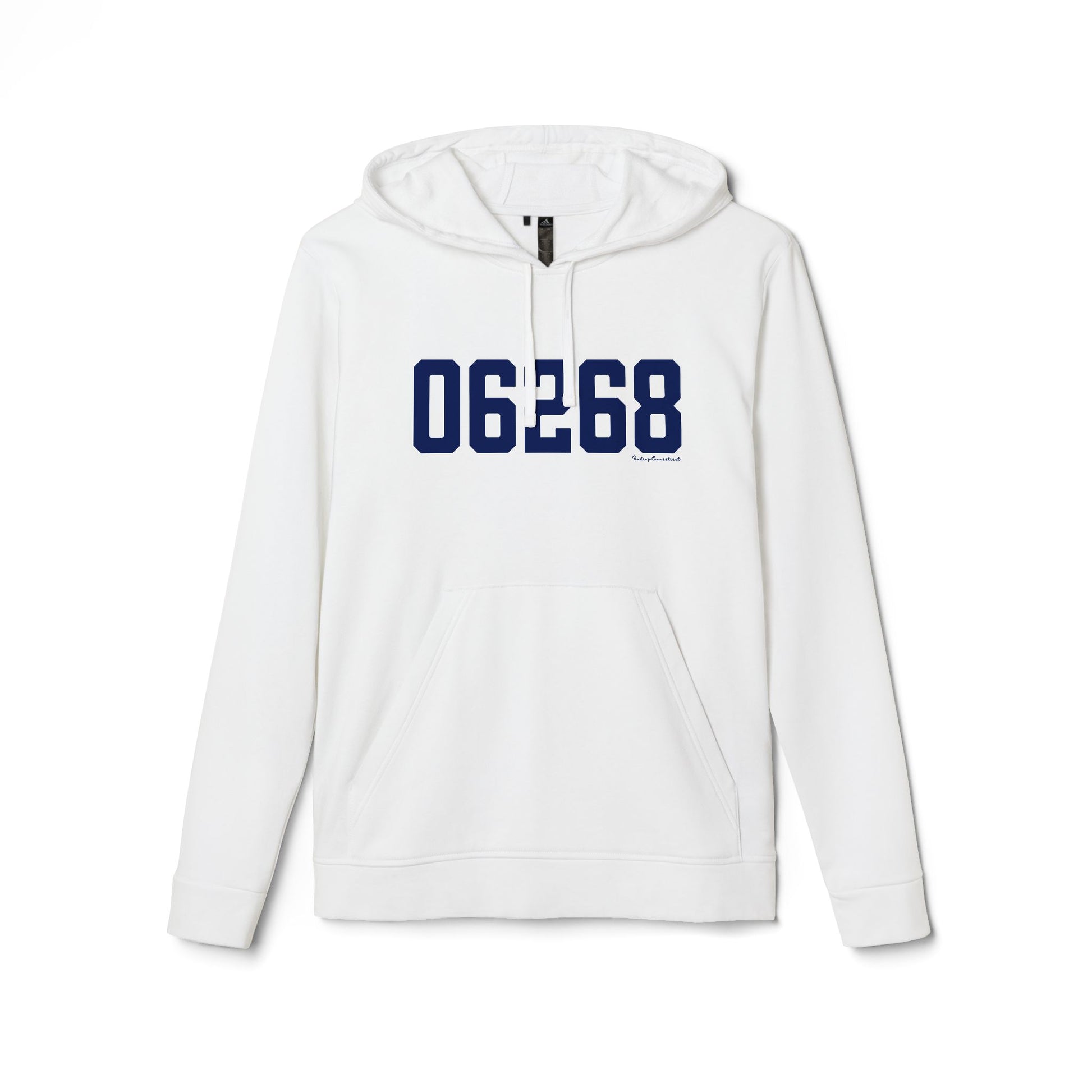 06268 - Mansfield CT Zip Code // mansfield Connecticut adidas unisex hoodie sweatshirt// finding connecticut 