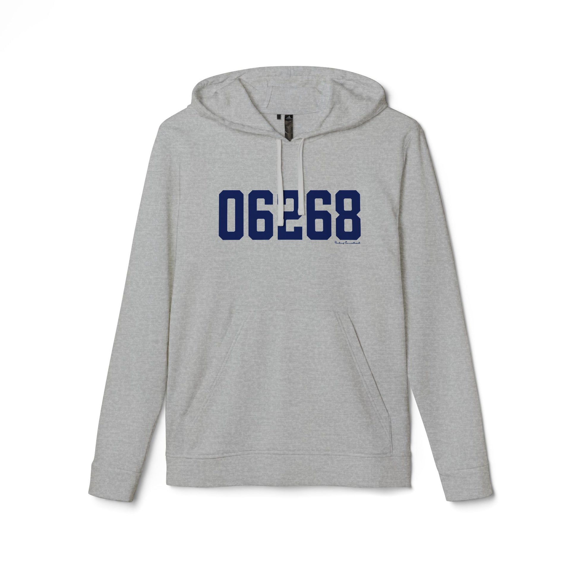 06268 - Mansfield CT Zip Code // mansfield Connecticut adidas unisex hoodie sweatshirt// finding connecticut 