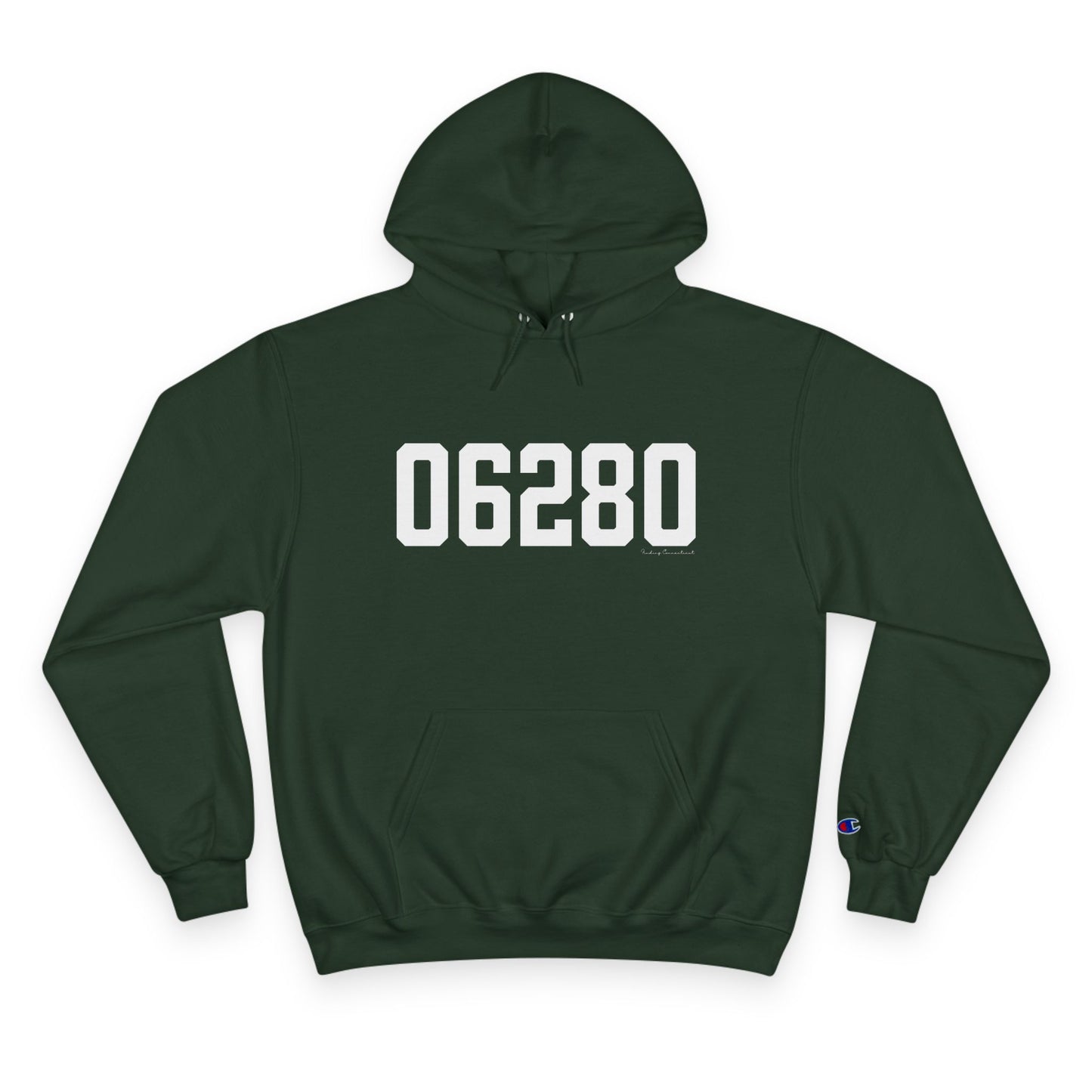 06280 - Windham CT Zip Code // windham unisex champion hoodie sweatshirt // finding connecticut 