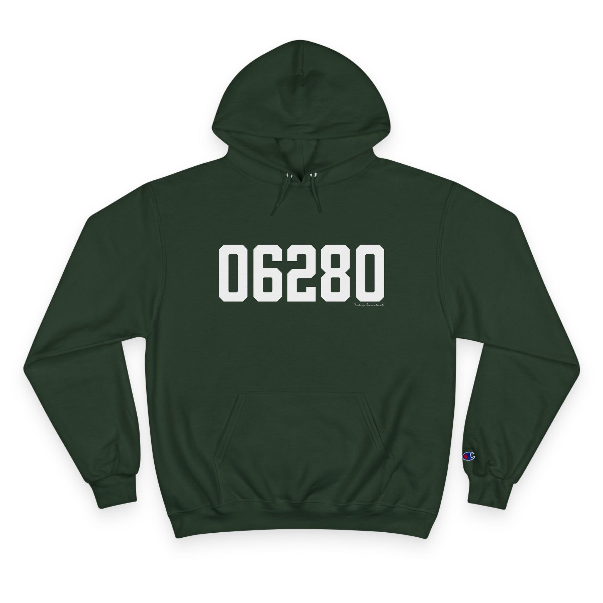06280 - Windham CT Zip Code // windham unisex champion hoodie sweatshirt // finding connecticut 