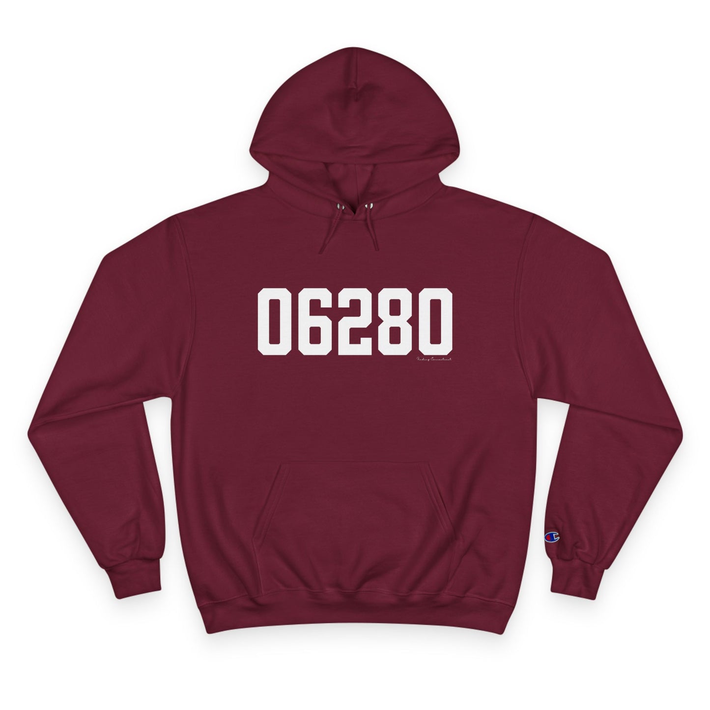 06280 - Windham CT Zip Code // windham unisex champion hoodie sweatshirt // finding connecticut 