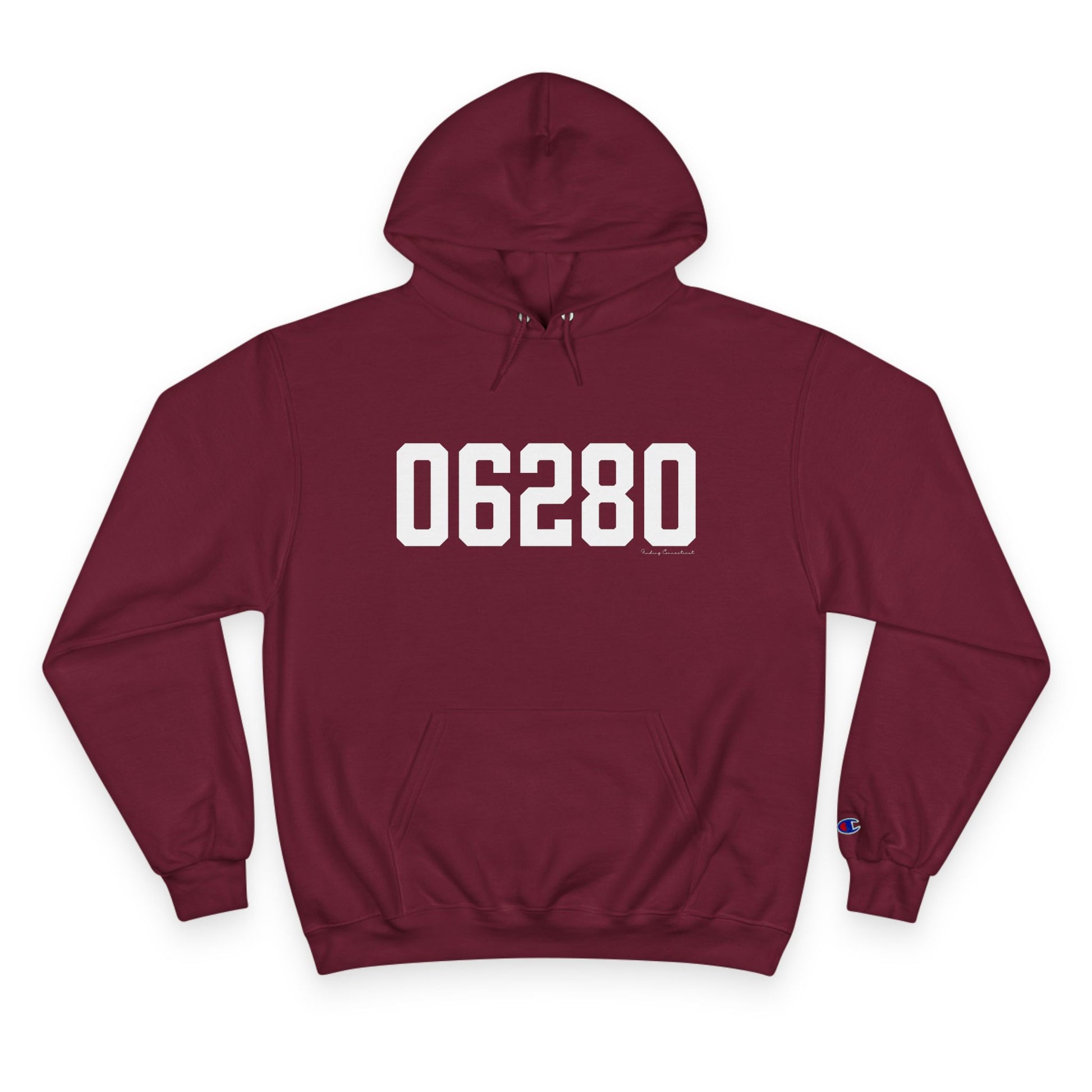 06280 - Windham CT Zip Code // windham unisex champion hoodie sweatshirt // finding connecticut 